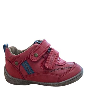 STARTRITE BOYS G FIT VELCRO STRAP SHOE - RED